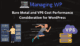 Bare Metal and VPS Cost Performance Consideration for WordPress